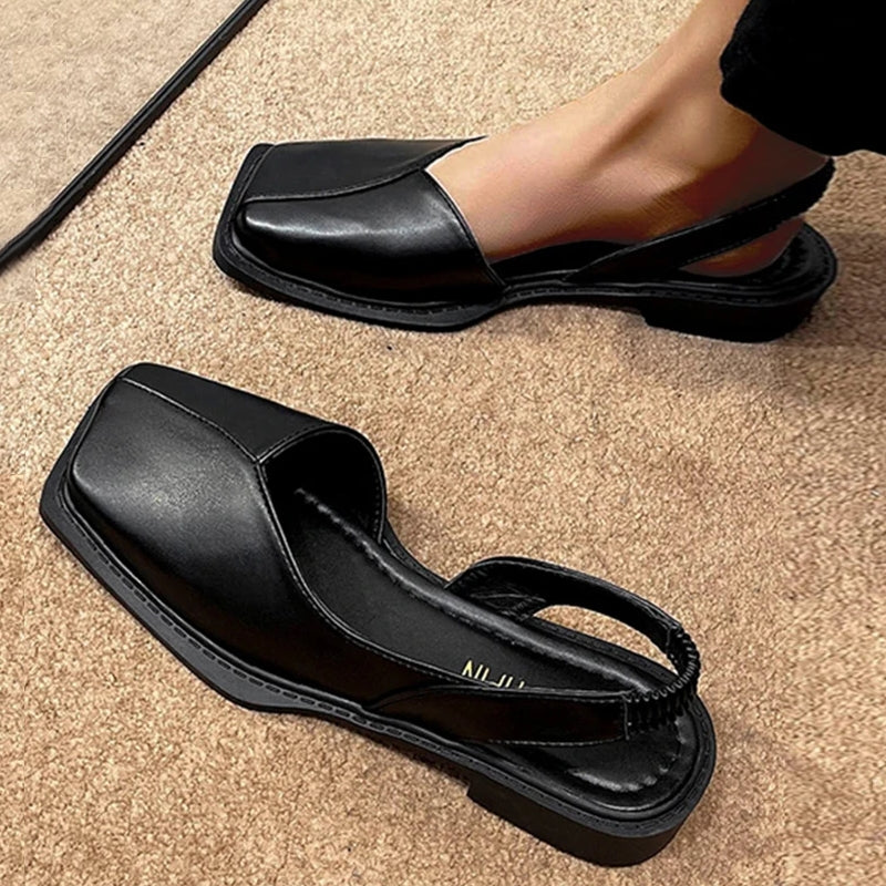 Summer Shoes For Women Low Heels Sandals Slip On Women Shoes - Tophatter Daily Deals