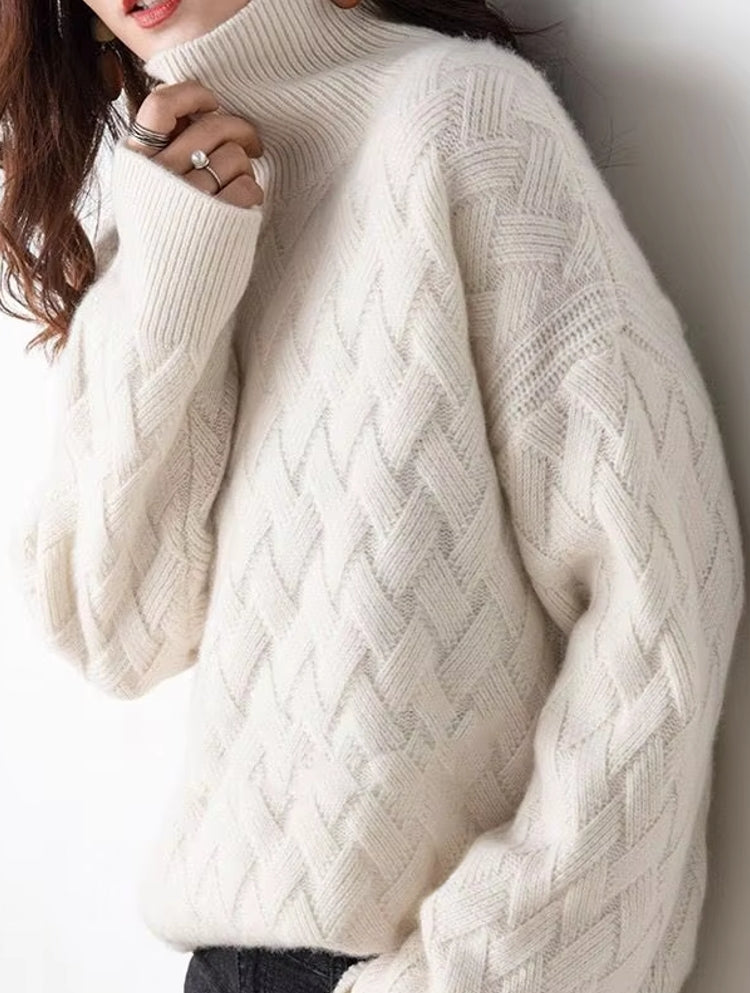 Women Loose Sweater Winter Long Sleeve Blouse Blouses - Tophatter Daily Deals