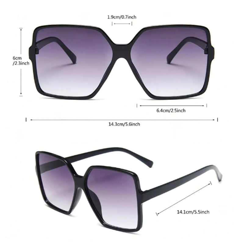 Unisex Gradient Hip Hop Shades Sun Glasses Sunglasses - Tophatter Daily Deals