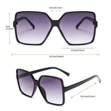 Unisex Gradient Hip Hop Shades Sun Glasses Sunglasses - Tophatter Daily Deals