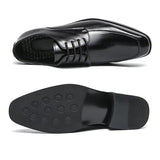 Fashion Formal Office Business Leather Shoes Men Dresses Shoes - Tophatter Daily Deals