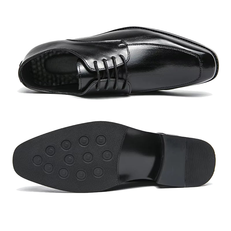 Fashion Formal Office Business Leather Shoes Men Dresses Shoes - Tophatter Daily Deals