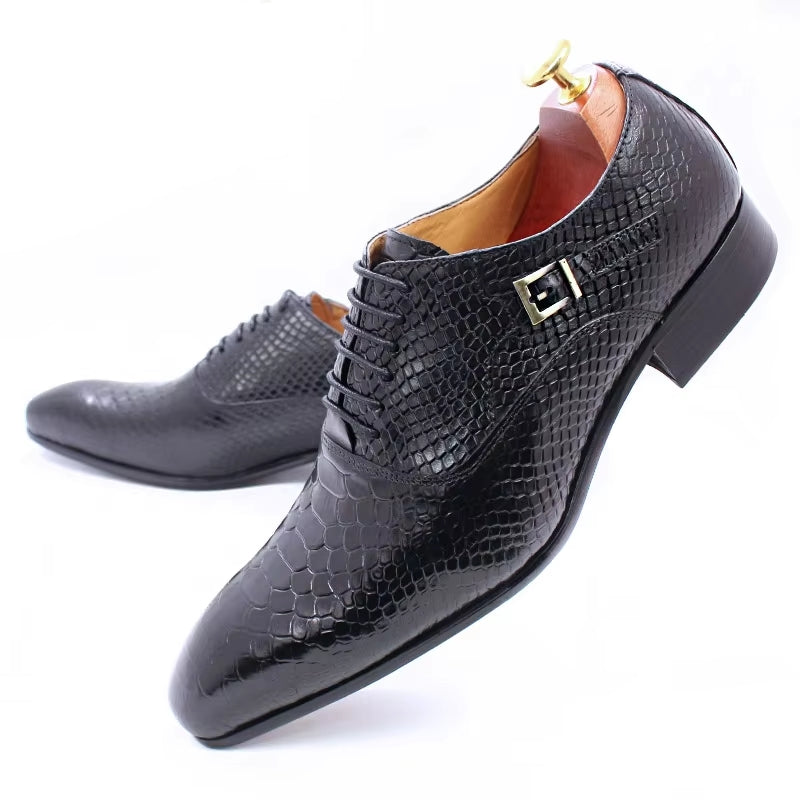 Modern Gentleman Business Shoes Men Dresses Shoes - Tophatter Daily Deals