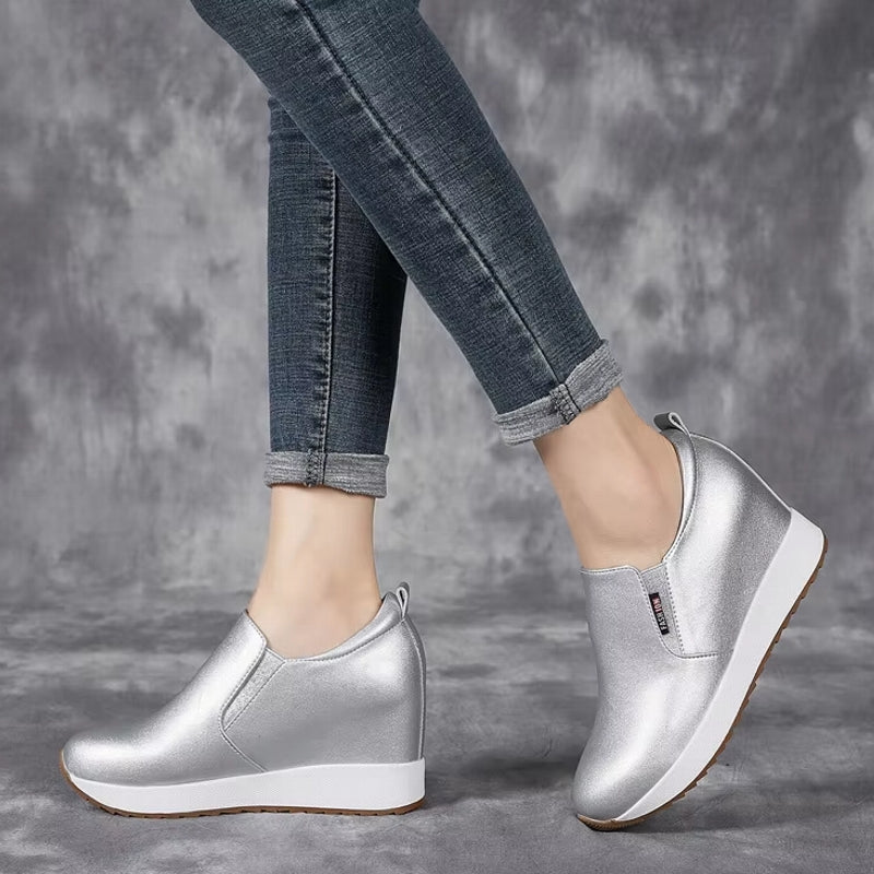 Genuine Leather Ankle Boot for Women 7cm Boots - Tophatter Daily Deals
