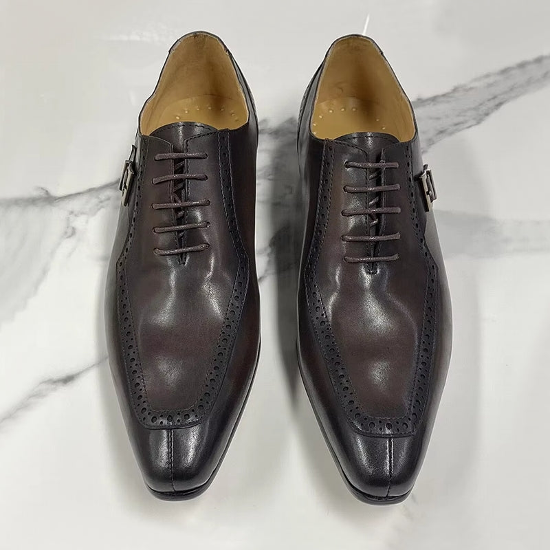Oxford Brogue Shoes Business Formal Occasions Men Dresses Shoes - Tophatter Daily Deals
