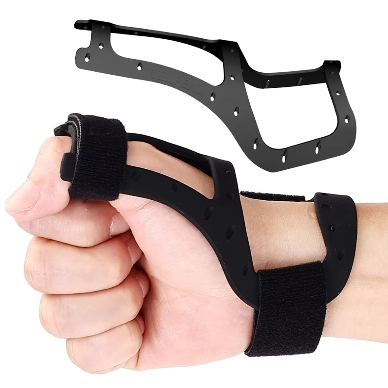 Silicone Thumb Brace a comprehensive solution for Thumb Pain Relief Black Therapy Support - Tophatter Daily Deals