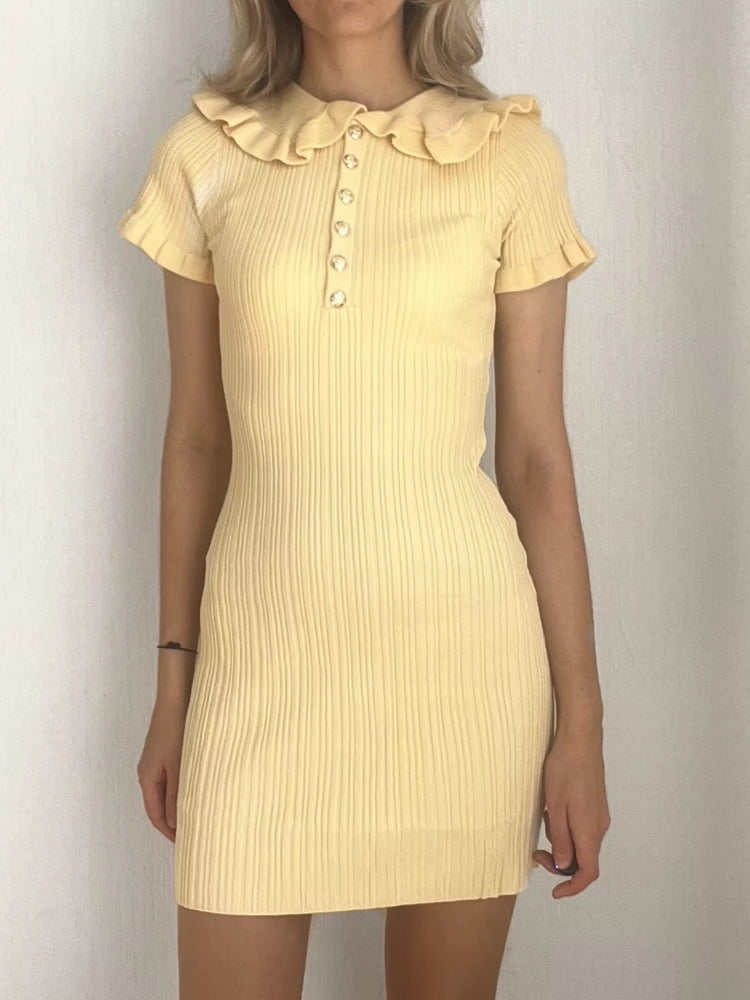 Ruffled Mini Dresses For Women Mini Dresses - Tophatter Daily Deals
