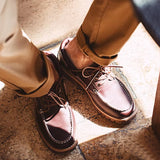 Retro Low-top British Style Boat Shoes Men Shoes - Tophatter Daily Deals