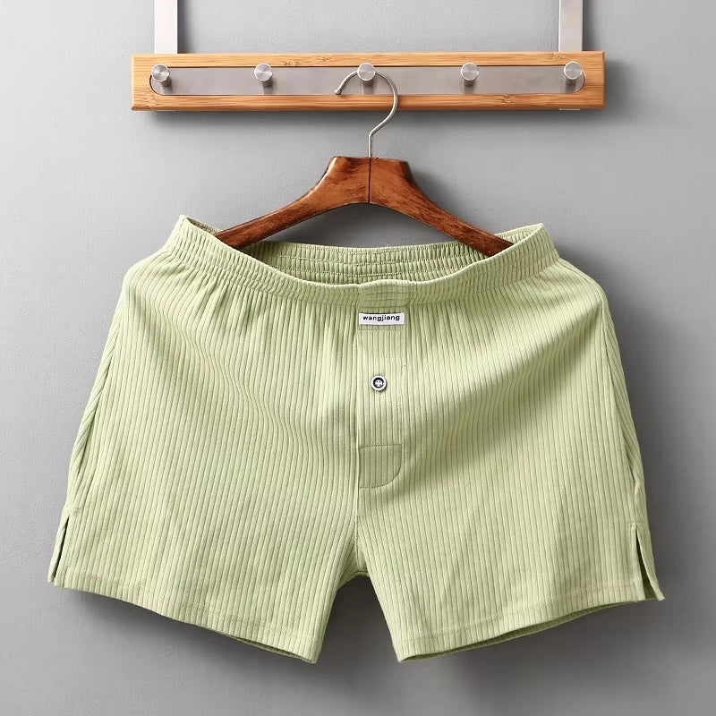 Stretch Cotton Underwear Men Boxer Shorts Green Men Briefs - Tophatter Daily Deals