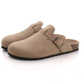 Unisex Clogs Cork Insole Sandals With Arch Support Men Sandals - Tophatter Daily Deals