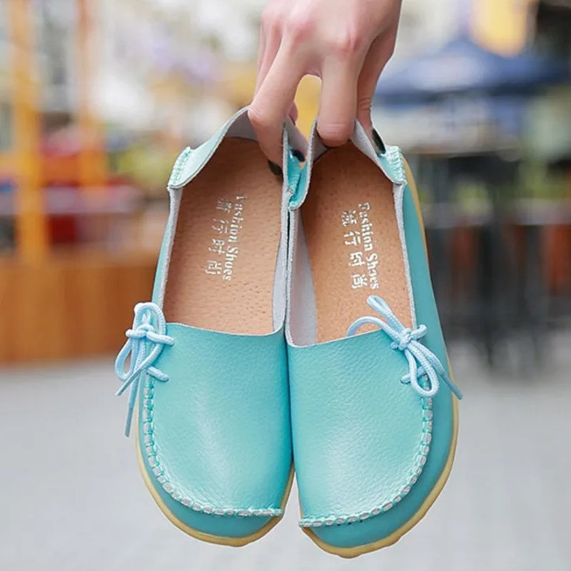 Women Shoes Slip On Bow Tie Flats Tennis Shoes Women Shoes - Tophatter Daily Deals