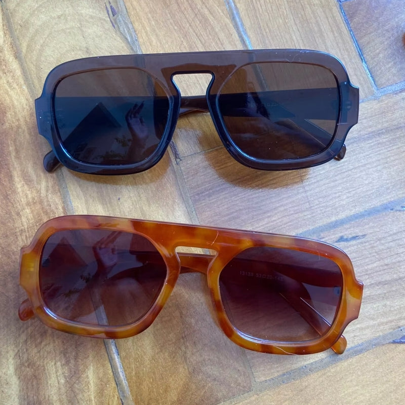 Women Fashion Gradient Shades UV400 Men Punk Sun Glasses Sunglasses - Tophatter Daily Deals