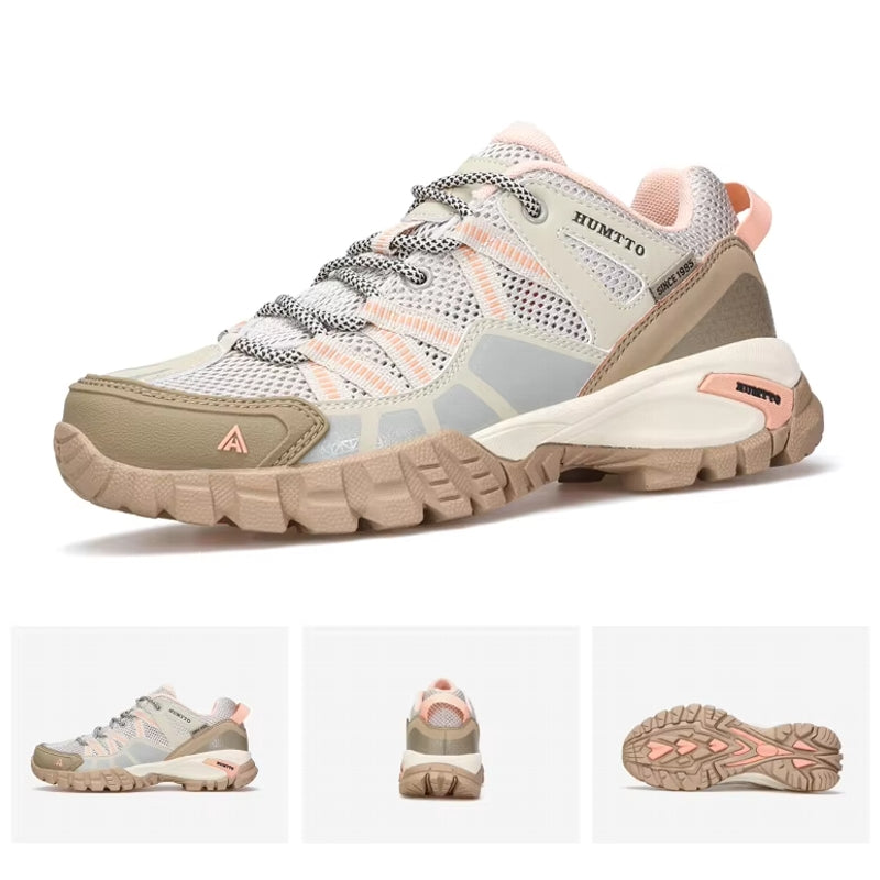 Hiking Shoes For Outdoor Climbing Camping Apricot Men Sneakers - Tophatter Daily Deals