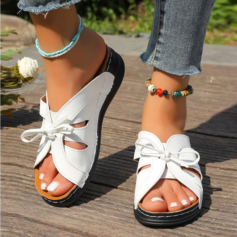 Women Sandals Sweet Wedges Heels Sandals Shoes - Tophatter Daily Deals