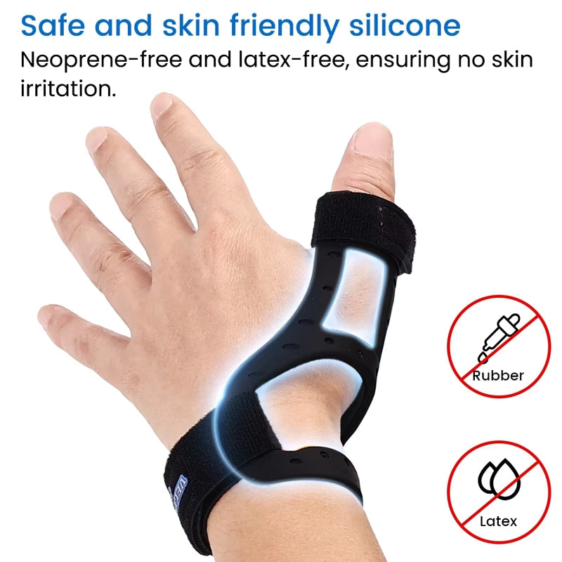 Silicone Thumb Brace a comprehensive solution for Thumb Pain Relief Therapy Support - Tophatter Daily Deals