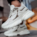 Unisex Men Increase Insole 8cm Sneaker High Heel Sneaker - Tophatter Daily Deals