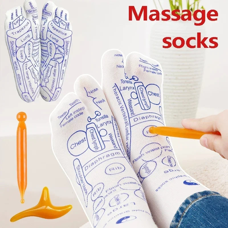 Massage Relieve Tired Feet Socks Socks - Tophatter Daily Deals
