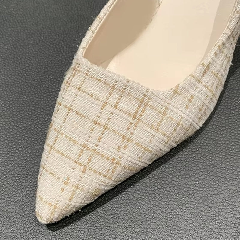 Fashion Versatile Heel Concise Modern Sandals for Women Women Shoes - Tophatter Daily Deals