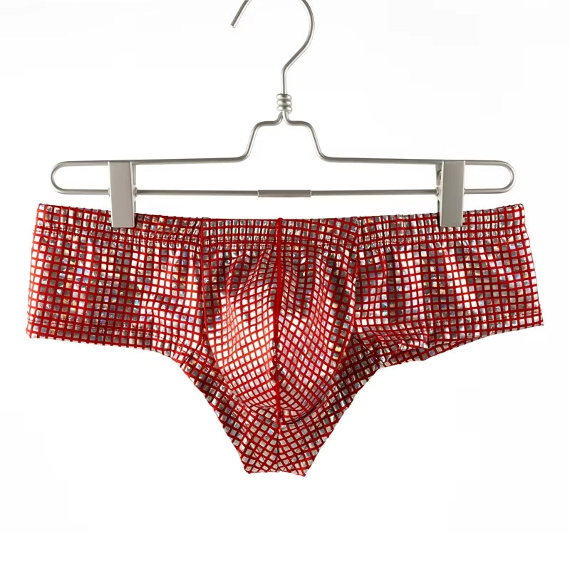 Men's Sexy Small Boxers Taste Underpants Red Men Briefs - Tophatter Daily Deals