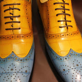 Luxury Leather Crocodile Pattern Oxford Shoes Men Dresses Shoes - Tophatter Daily Deals