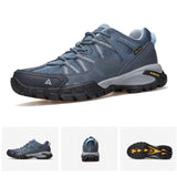Hiking Shoes For Outdoor Climbing Camping Gray Men Sneakers - Tophatter Daily Deals