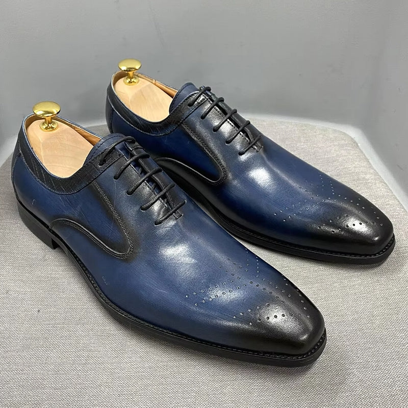 Luxury Cow Genuine Leather Men Shoes Men Shoes - Tophatter Daily Deals