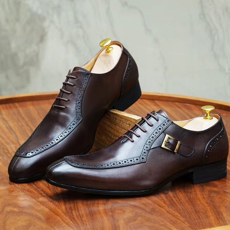 Oxford Brogue Shoes Business Formal Occasions Men Dresses Shoes - Tophatter Daily Deals