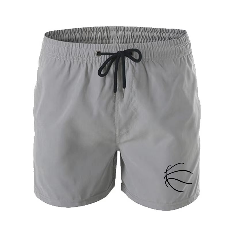 Men Swim Shorts Swim Trunks Quick Dry Board Shorts Grey Pants - Tophatter Daily Deals