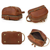 Premium Unisex Genuine Leather Clutch Bag Bag - Tophatter Daily Deals