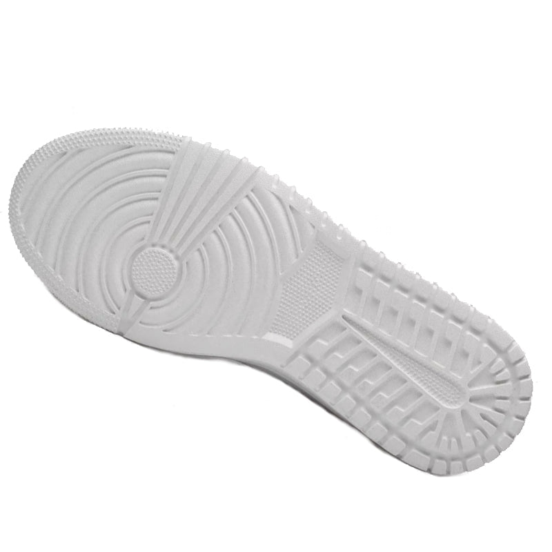 White 6cm Height Increasing Shoes for Unisex High Heel Sneaker - Tophatter Daily Deals