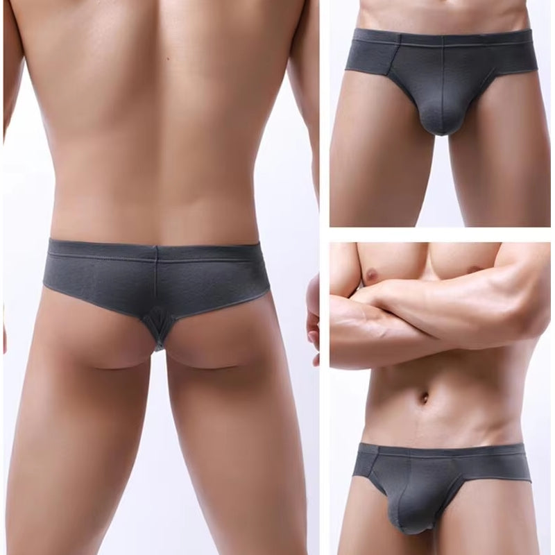 Men Briefs Ice Silk Underwear Men Briefs - Tophatter Daily Deals