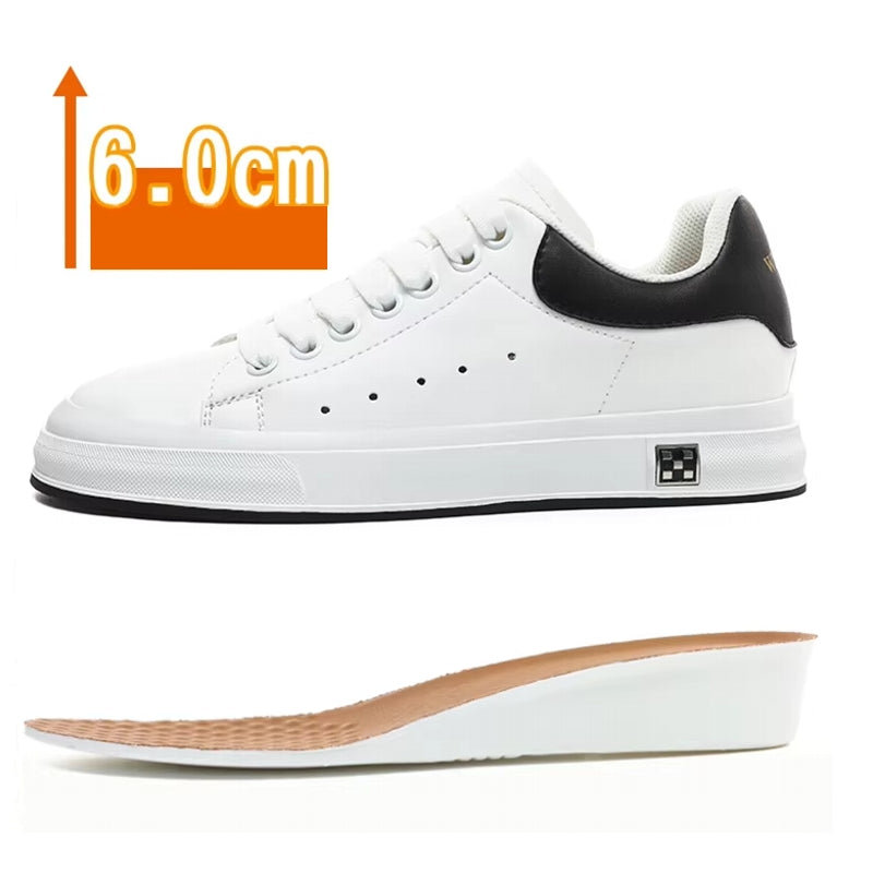 Elevate Your Style and Comfort Leisure Sport Shoes 6cm Men Sneakers - Tophatter Daily Deals