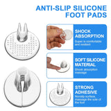 Round Flip-flop Clip Foot Pad 6 Pair Body Pads - Tophatter Daily Deals