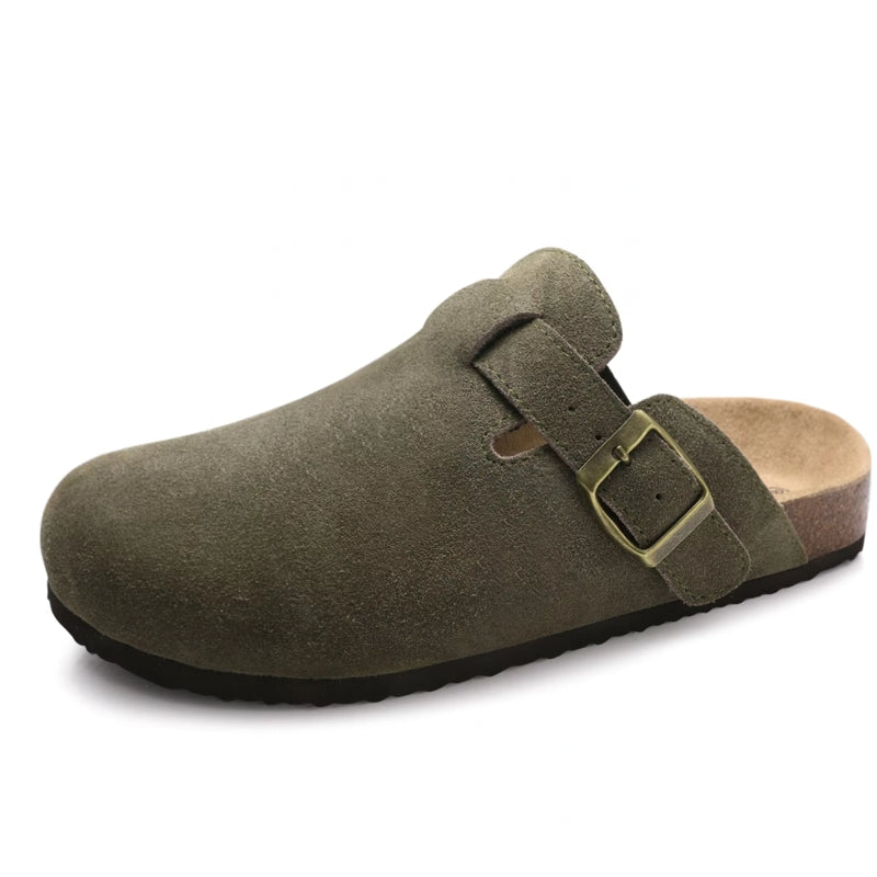 Unisex Clogs Cork Insole Sandals With Arch Support Men Sandals - Tophatter Daily Deals