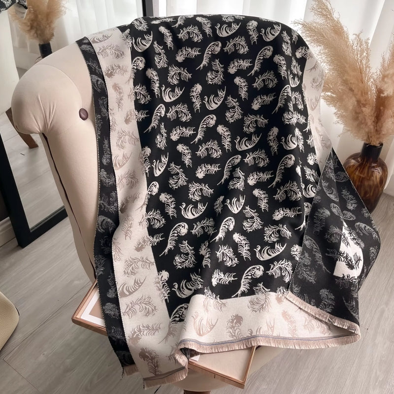 Women Scarf Warm British Style Thicken Shawl Scarf - Tophatter Daily Deals