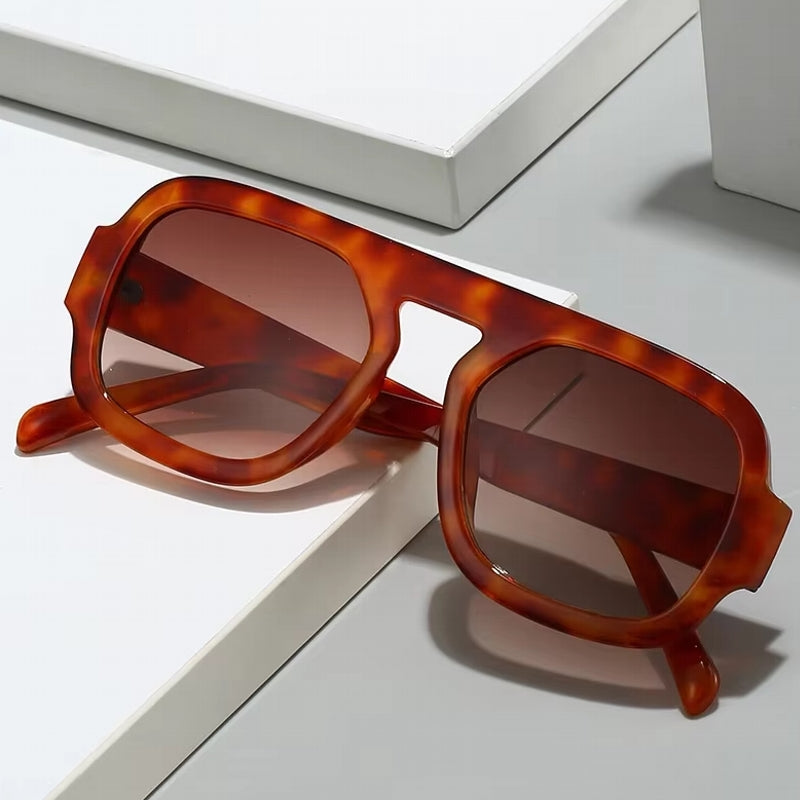 Women Fashion Gradient Shades UV400 Men Punk Sun Glasses Sunglasses - Tophatter Daily Deals