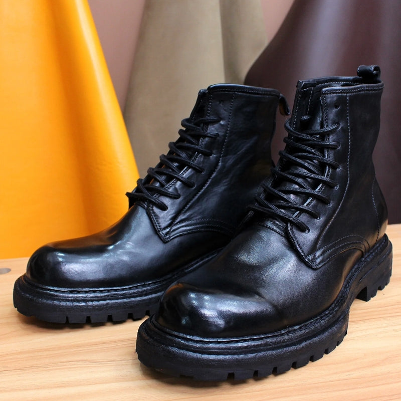 Men Lace-up High-end Warm and Comfortable Shoes Men Shoes - Tophatter Daily Deals