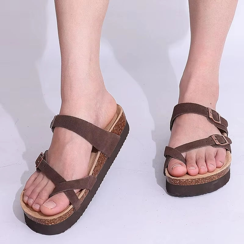 Unisex Outdoor Beach Slides Sandals With Arch Support Men Sandals - Tophatter Daily Deals