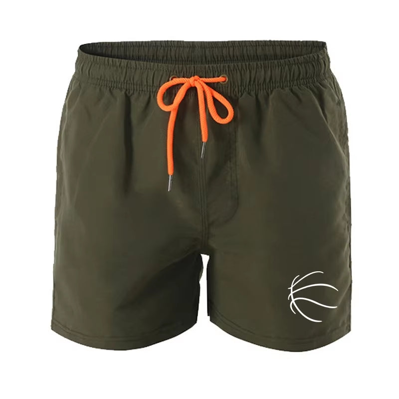 Men Swim Shorts Swim Trunks Quick Dry Board Shorts Army Green Pants - Tophatter Daily Deals
