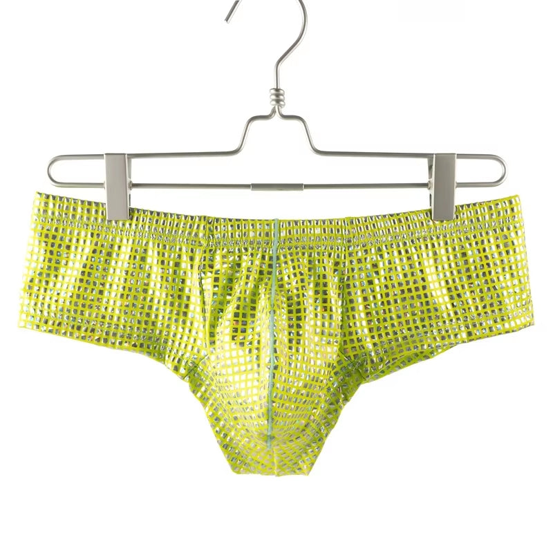 Men's Sexy Small Boxers Taste Underpants Green Men Briefs - Tophatter Daily Deals