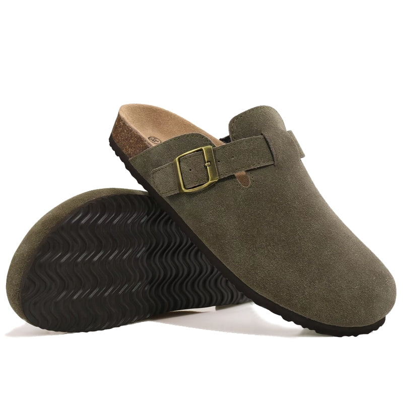 Unisex Clogs Cork Insole Sandals With Arch Support Men Sandals - Tophatter Daily Deals