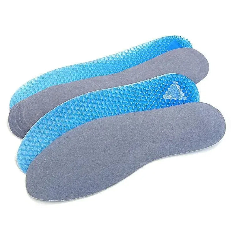 Silicone Shoes Insoles Honeycomb Soft shock absorption Shoe Accessories - Tophatter Daily Deals