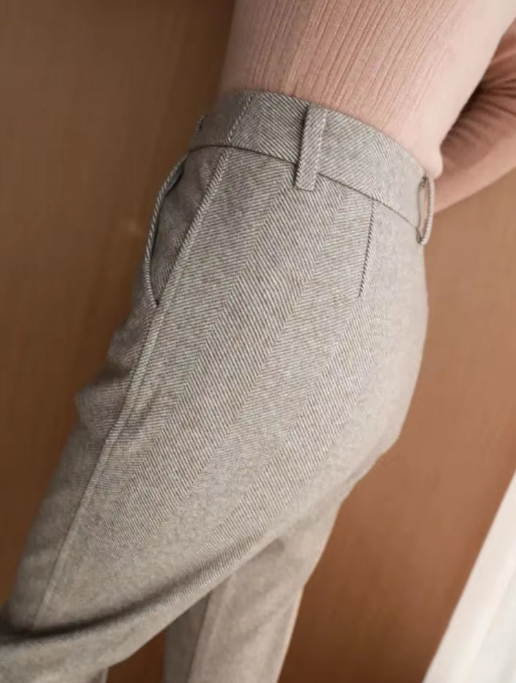 Women Harem Pencil Woolen Pants Jumpsuits & Pants - Tophatter Daily Deals