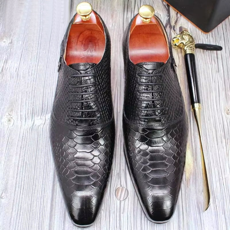 Modern Gentleman Business Shoes Men Dresses Shoes - Tophatter Daily Deals