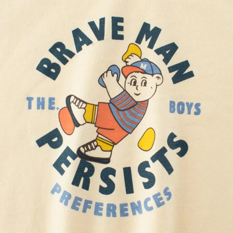 Cartoon Letter Children Tracksuit Unisex Sets 2-9Y kids clothing - Tophatter Daily Deals