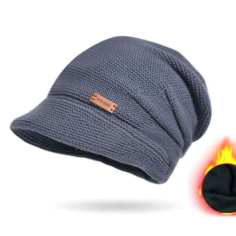 Winter Soft Plush Knitted Hat Cap - Tophatter Daily Deals