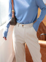 Women Harem Pencil Woolen Pants Jumpsuits & Pants - Tophatter Daily Deals