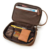 Premium Unisex Genuine Leather Clutch Bag Bag - Tophatter Daily Deals