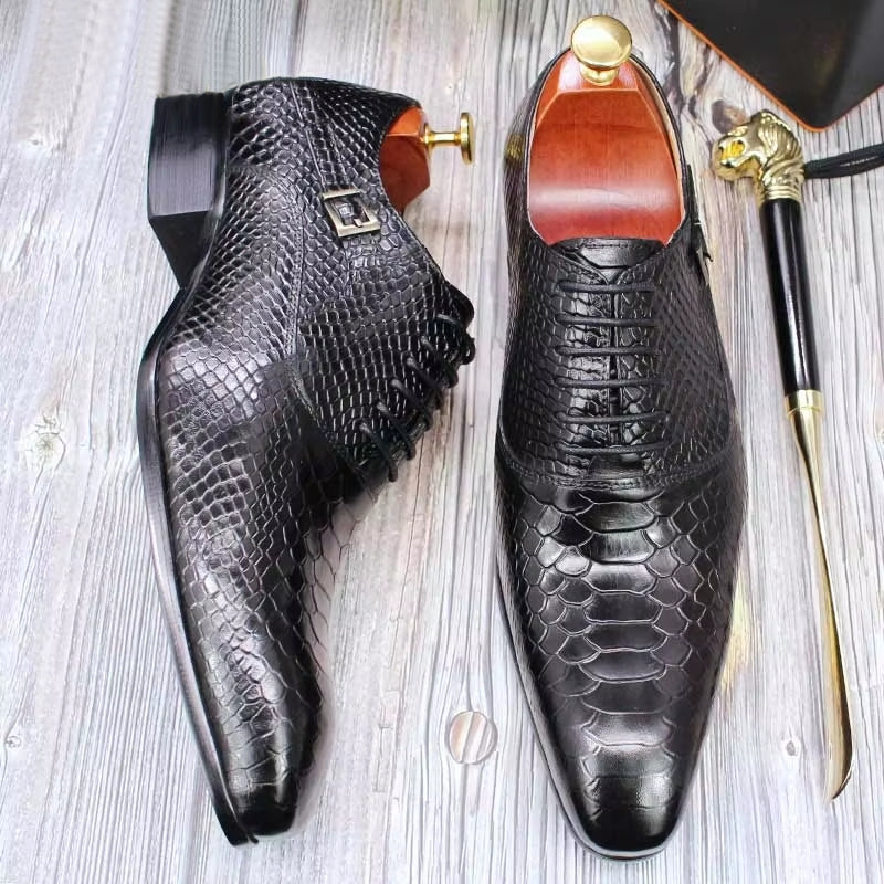 Modern Gentleman Business Shoes Men Dresses Shoes - Tophatter Daily Deals
