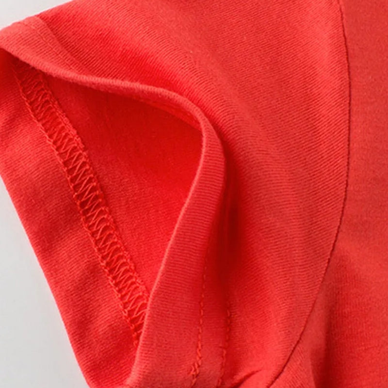 Summer Solid Color Children Cotton T-shirt 2-10Y kids clothing - Tophatter Daily Deals